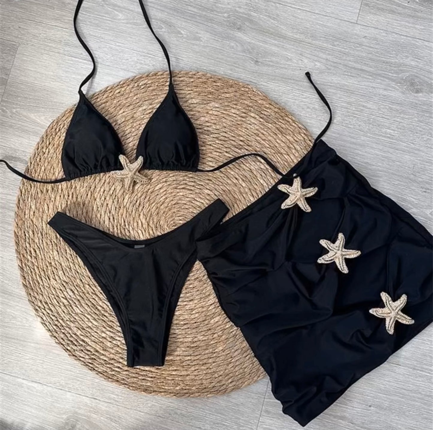 Bikini Set + Beach Outing "Golden Star" ✨🌊