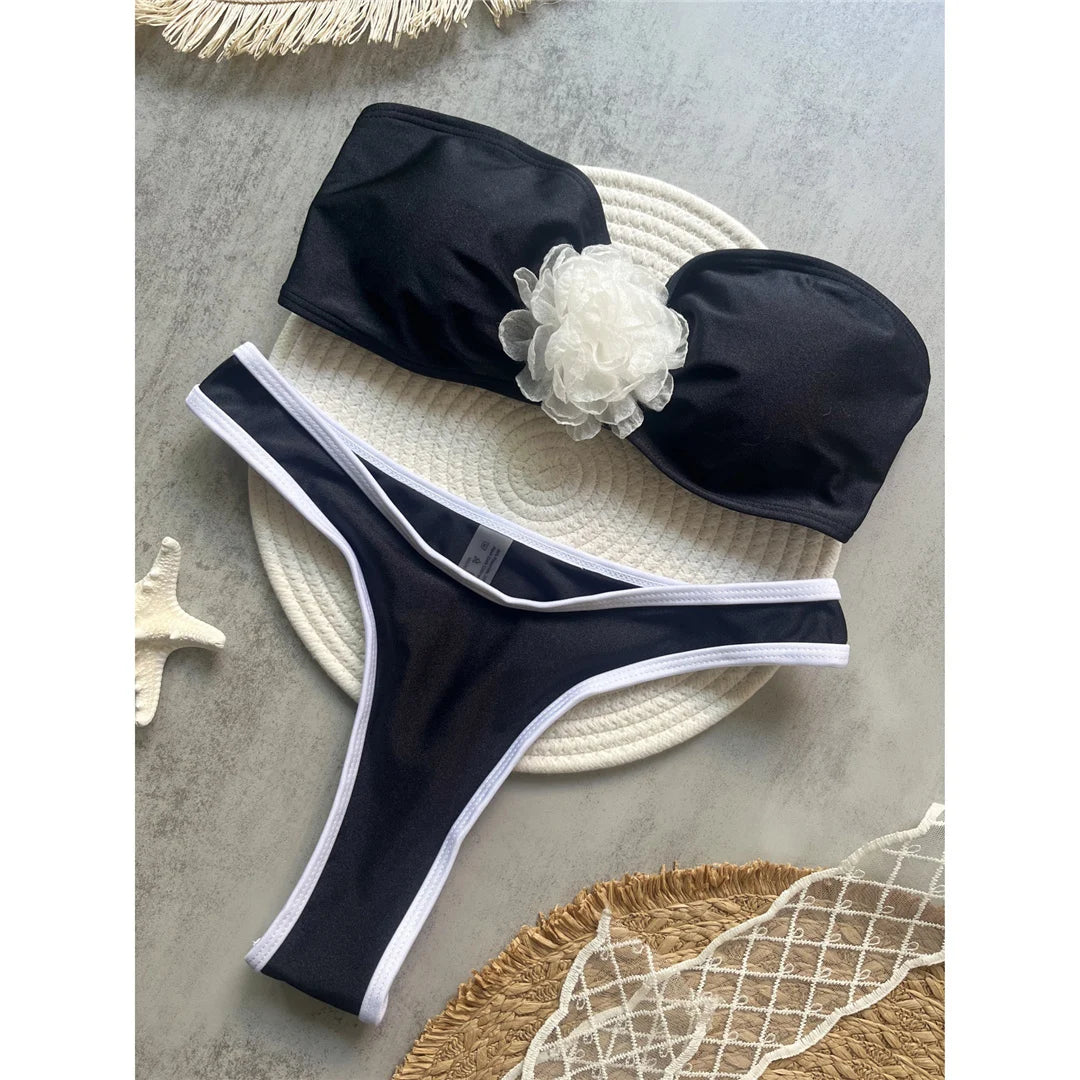 Elegance Bloom Bikini - Luxury and Sophistication on the Beach! ✨🌸