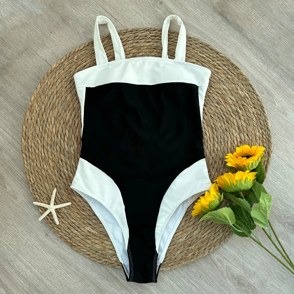 One-Piece Bandeau Swimsuit 2024